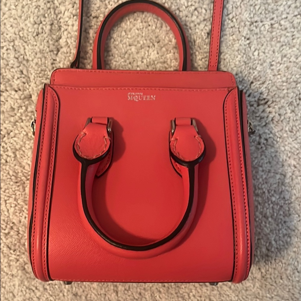 Alexander McQueen Pink Mini Bag Chic Design